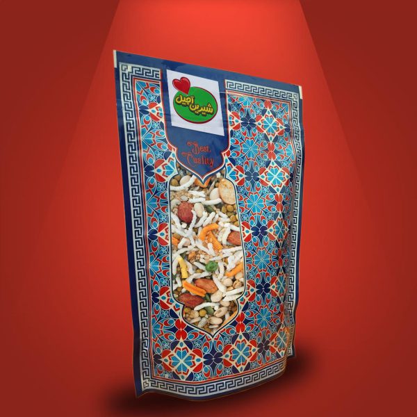 بسته بندی آجیل ملل شیرین آجیل